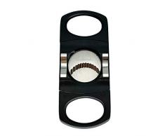 LUBINSKI Coupe-Cigare, perceuse à cigares, Ciseaux à Cigare Double Lame, coupeur en Acier Inoxydable pour la Plupart des cigares, Accessoires de cigares