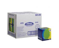 Kleenex 8825 Mouchoirs en papier, 12 boîtes cubiques de 56 formats, 3 épaisseurs, Avec baume protecteur au calendula, Couleur : Blanc, Balsam, 08825010