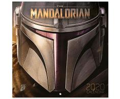 Erik - Calendrier Mural 2020 Star Wars The Mandalorian - 30 x 60 cm CP20086