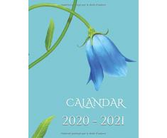 Calendrier Scolaire / Notebook / Agenda / Bloc Notes 2020 2021: Calendar / Agenda