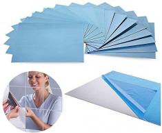 Autocollant miroir 24 PCS miroir adhésive 15 * 15 cm PET Home Room Decoration DIY for Living Room Porch