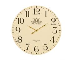 Premier Housewares Horloge murale classique Crème 60 cm