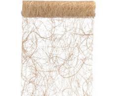 CHEMIN DE TABLE ABACA NATUREL