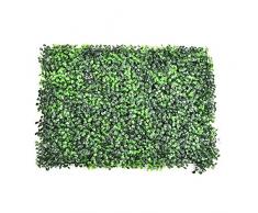 Haie De Buis Artificiel,Plantes DÉCorations Murales, Haie De Jardin Artificielle,Convient Pour Une Utilisation En ExtÉRieur Ou En IntÉRieur Comme, Jardin/La DÉCoration De La Maison 60×40cm