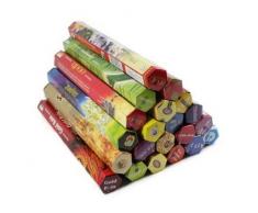 Encens de Sélection - 10 parfums Différents de Tulasi. Lot de 200 Bâtonnets.