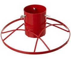 Bosmere Pied Contemporain pour Sapin de Noël 10 cm Red