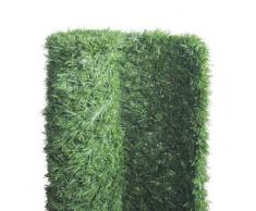 Atout Loisir Haie végétale Artificielle 243 brins 3 m - Hauteur : 1.50 m Vert