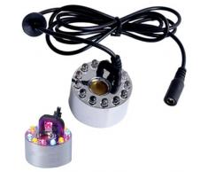Sonline Brumisateur Diffuseur Fogger Brume Ultra-Sonique 12 LED