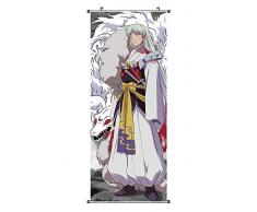 CoolChange Grand Poster en Rouleau /Kakemono de Inu Yasha Fait de Tissu, 100x40cm, Sesshomaru