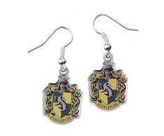 Officiel Harry Potter Bijouterie Hufflepuff Cimier Boucles Doreilles
