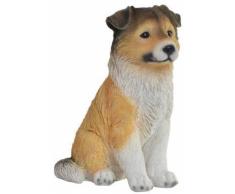 AVENUELAFAYETTE Figurine Statuette Chiot - Chien déco - 21 cm (Colley)