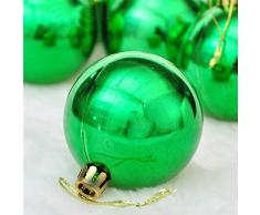 Boule de Noël Décoration Sapin Guirlandes Boules et Cimier Arbre de Noël Décorations de Noël, QinMM Ornements de Noël Père Noël Guirlande de Noël Thanksgiving Petit Cadeau Jouet