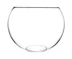 Paris Prix Atmosphera Créateur dintérieur - Vase en Verre Boule 30cm Transparent