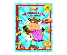 Phidal Premier Mots #2 Autocollant Album Géant, Français, Multicolore