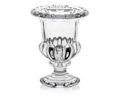 Vase, vase de cristal, collection "REGENCY", 20 cm, transparent (GERMAN CRYSTAL powered by CRISTALICA)