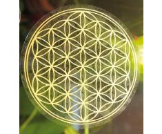 Fleur de Vie - 4 autocollants (set) à 3 cm