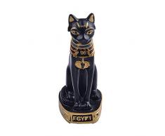 Surenhap Statuette Egyptienne Mini Résine Chat Egyptien Statue De Déesse Collection De Chat Dieu Home Decor Ornements - 3 * 2 * 6.5cm