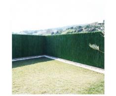 Atout Loisir Haie végétale Artificielle Ultra 126 brins 6 m - Hauteur : 2 m Vert