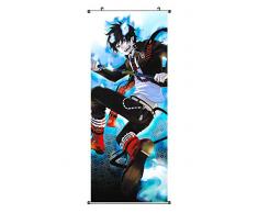 CoolChange Grand Poster en Rouleau /Kakemono de Blue Exorcist Fait de Tissu, 100x40cm, Motiv: Rin Okumura