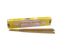Encens nag champa satya - spiritual healing - 15 gr - lot de 12 boites