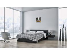 Impression sur toile - un élément - largeur : 40cm, hauteur : 40cm - Image sur toile - Photo N° 2695 - prete a suspendre - encadrée - Tableaux pour la mur - motif moderne - Décoration - pret a accrocher - tableau: AC40x40-2695