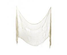 Smiffys - Rideau DEpouvante Creme 75Cm X 300 Cm