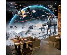 Personnalisé 3D Photo Papier Peint Mural Star Wars Grandes Peintures Murales Peinture Écologique Non-Tissé Chambre Papier Peint Papel De Parede 3D,5D,1m²