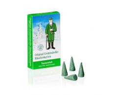 Crottendorfer cônes de l'encens, senteur de sapin, 24 pièces