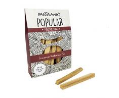 Encens en Bois Pôle Santo Naturel - Variété Popular Suyo 80 GR - Bâton Garanti Arbre Sacré Bursera Graveolens à Parfumer la Maison, Les Chambres. Il détend, purifie et génère de lénergie Positive