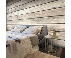 murando Papier peint intissé 400x280 cm Décoration Murale XXL Poster Tableaux Muraux Tapisserie Photo Trompe l'oeil bois textures f-A-0450-a-b