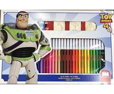 Multiprint Stamp Splash Hello Kitty Set de tampons à Eau 100% fabriqués en Italie, Tableau en Tissu, marqueur à Eau, Set de tampons Bibi, en Bois et Caoutchouc Naturel, idée Cadeau, Art. 45803