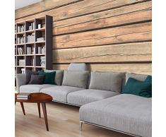 murando Papier peint intissé 500x280 cm Décoration Murale XXL Poster Tableaux Muraux Tapisserie Photo Trompe loeil bois planche f-A-0459-a-b