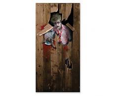 Bristol Novelty Novelty-HI250 HI250 Affiche de Porte Décoration Halloween, Multicolore, Taille Unique