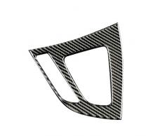 Fornateu Fibre de Carbone de Changement de Rapport Panneau de Couverture Habillage de la Console Décoration Bande Autocollant pour 1 Série 2 Série 2012-2017