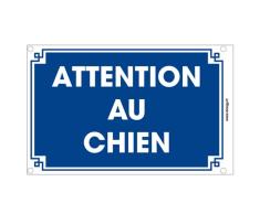 Doogy Plaque Motif Attention au Chien 10 x 15 cm