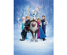 Papier peint Géant Frozen la reine des neiges - 220x158cm