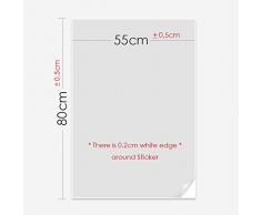 DIYthinker St.Paul CATHÉDRALE Angleterre Londres Vinyle Autocollant de Mur Poster Mural Wallpaper Chambre Decal 80X55Cm 80Cm X 55Cm Multicolor