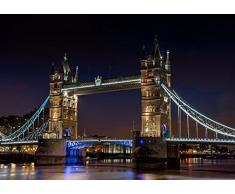 Poster Londres Tower Bridge Pont Monument Lieux Dintérêt