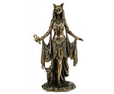 Veronese - Statuette égyptienne baste - 26 cm - Pharao - Bronze