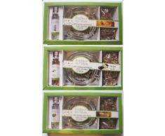 1 COFFRET ANTI TABAC VANILLE AMBRE MUSC LAVANDE 1 SPRAY+1 CENDRIER+2 POTS POURRI