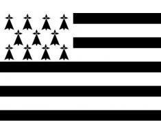 Drapeau BRETAGNE - Breton - Region Française - France - 150 X 95 cm