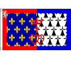 DRAPEAU GUYANE 150x90cm - DRAPEAU GUYANAIS - FRANCE 90 x 150 cm - DRAPEAUX - AZ FLAG