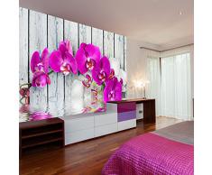 Papier peint intissé !!! Top vente !!! Papier peint !!! Tableaux muraux XXL !!!! 350x270 cm Fleurs 10040906-23