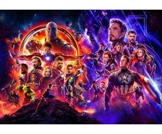 Creative Weihua Murale Avengers League Film Thème Fond D’écran Cinéma Peinture Papier Peint (H) 200 * (W) 140cm un