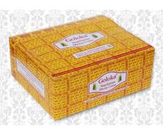 Goloka Nag Champa Lot de 12 boîtes de cônes d'encens
