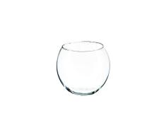 AC-Déco Vase en Forme de Boule - D 15 x H 15 cm - Verre