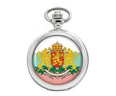 Bulgarie Cimier Montre de Poche Chasseur Intégrale