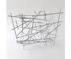 A di Alessi Blow Up Porte-revues en acier chromé
