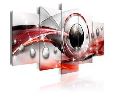 murando - Impression sur toile - 200x100 cm cm - 5 pieces - Image sur toile - Images - Photo - Tableau - motif moderne - Décoration - tendu sur chassis - abstraction abstrait a-A-0197-b-n