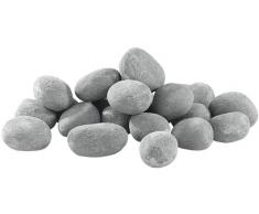 Pierres décoratives grises pour cheminée au bioéthanol - Gris [Carlo Milano]